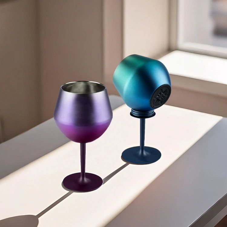 Stainless Steel Wine Glass