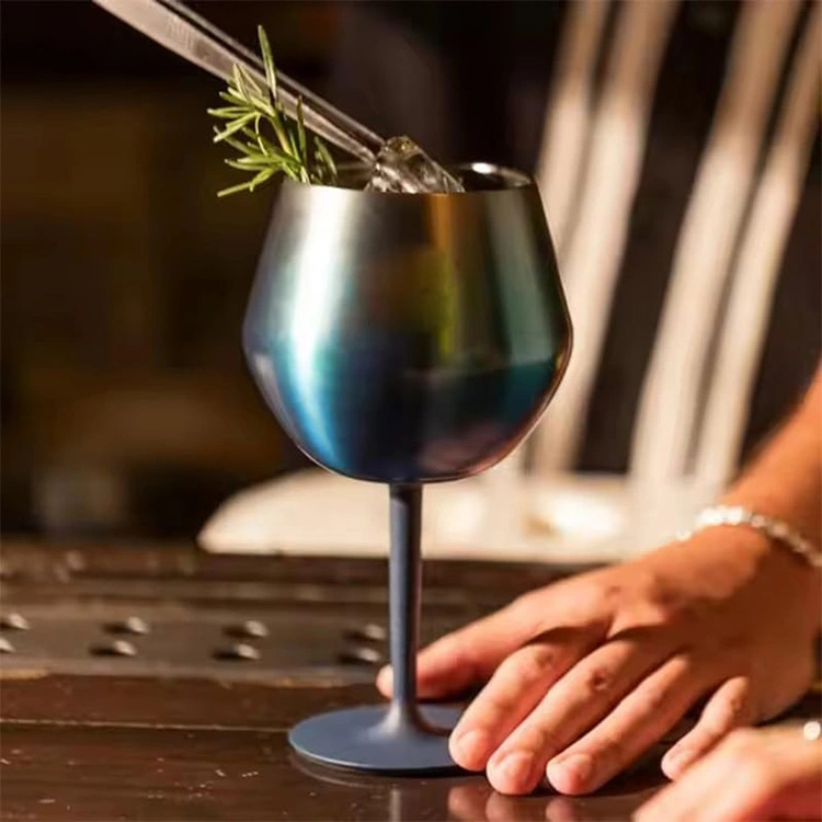 Stainless Steel Wine Glass