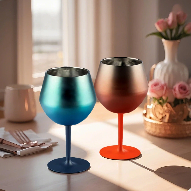 Stainless Steel Wine Glass